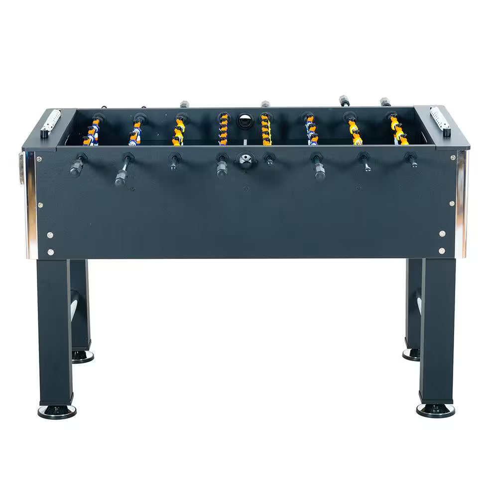 54.5 In. Foosball Table Soccer Game Table for Home Family Game Night - Includes 4 Balls and Cup Holder