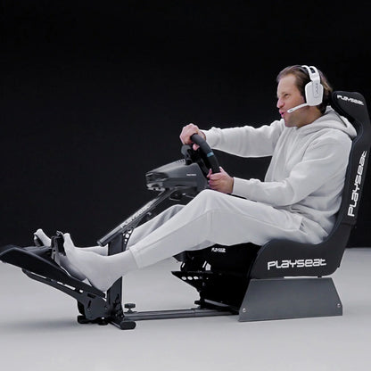 ® Evolution PRO Actifit™ Lightweight Carbon Quality Steel Racing Simulator Cockpit Video Game Chair, Black