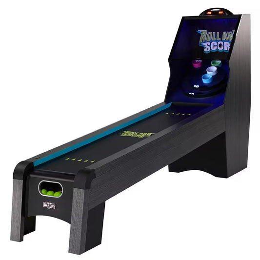 9 Ft. Roll and Score with LED Lights and Electronic Scorer