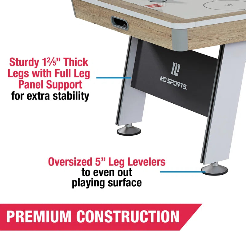 84" 2 -Player Air Hockey Table with Digital Scoreboard