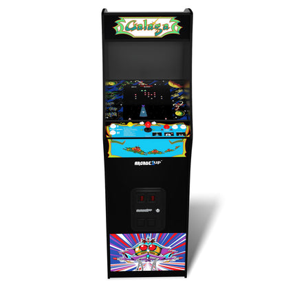 Arcade1Up GALAGA Deluxe 14 in 1 Arcade Game Machine 5-Foot Stand-Up Cabinet