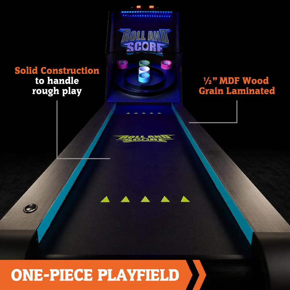 9 Ft. Roll and Score with LED Lights and Electronic Scorer