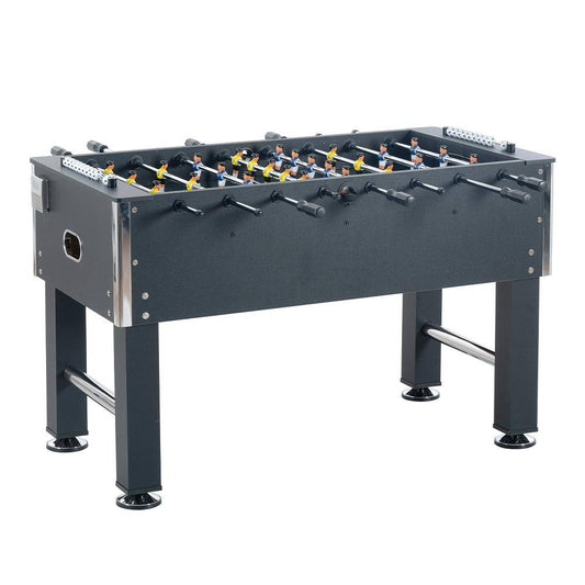 54.5 In. Foosball Table Soccer Game Table for Home Family Game Night - Includes 4 Balls and Cup Holder