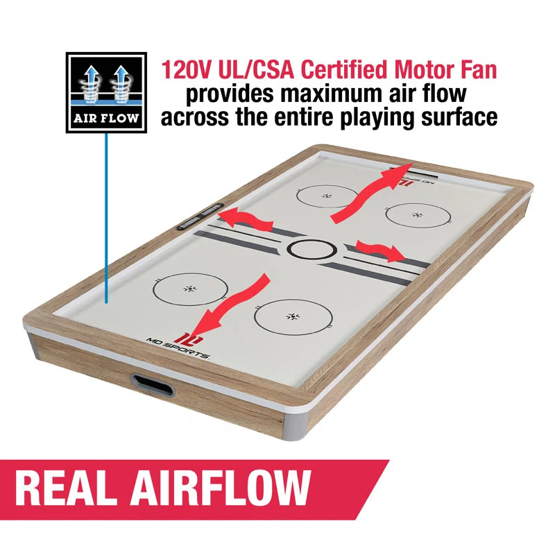 84" 2 -Player Air Hockey Table with Digital Scoreboard