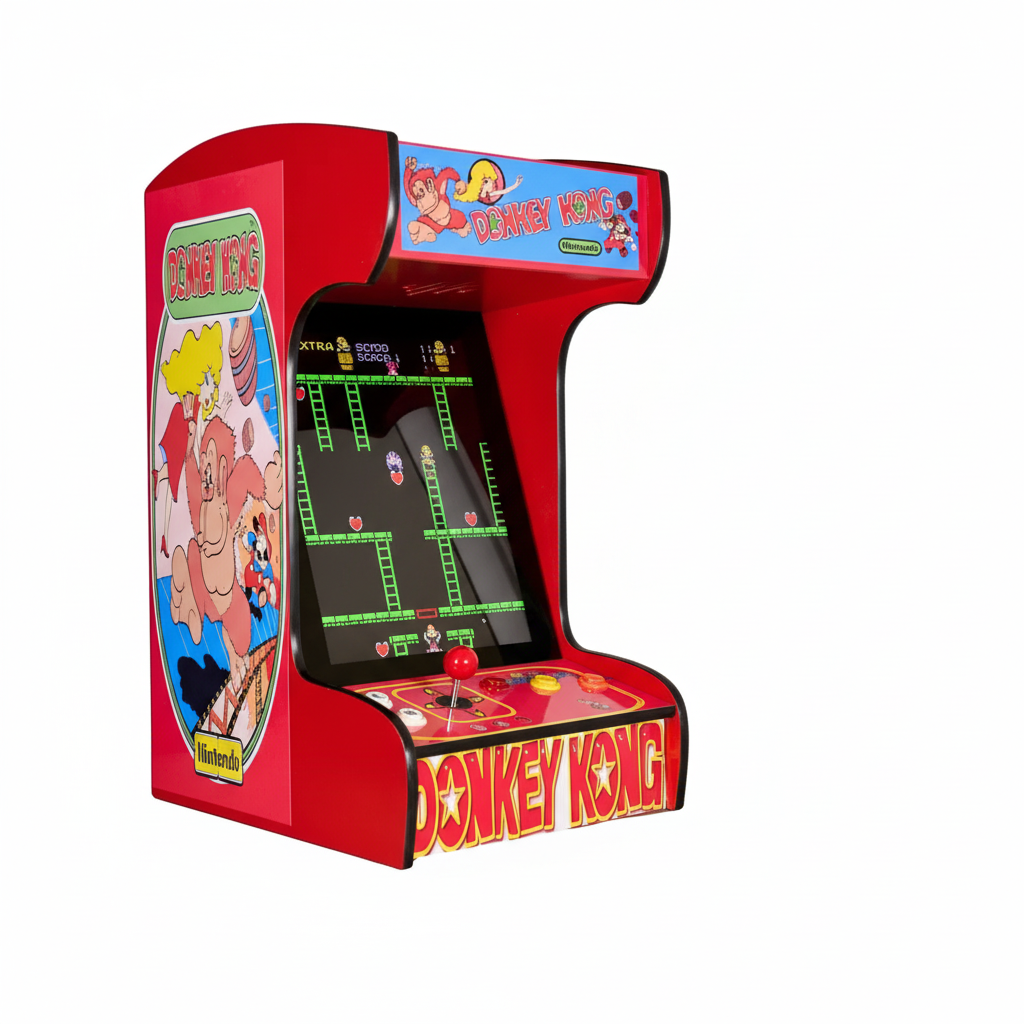 412 Classic Retro Games Tabletop Arcade Machine by  (Red)