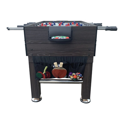 Tetrad 55" 4-In-1 Multi Game Table (Brown)