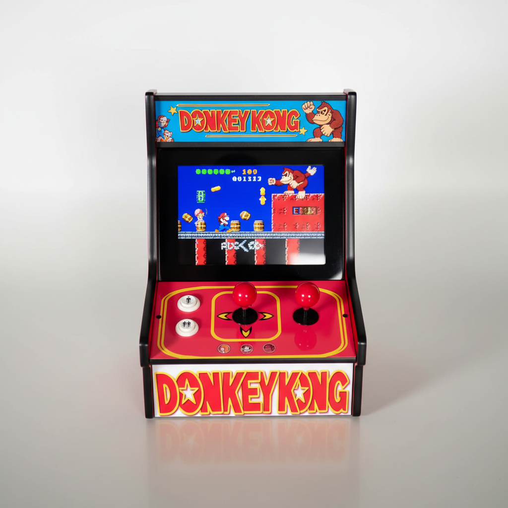 412 Classic Retro Games Tabletop Arcade Machine by  (Red)